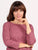 Blusa Cuello Redondo, Manga 3/4, Botones en un costado