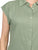 Blusa Cuello Camisero,  Sin Manga