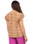 Blusa Cuello Redondo, Manga Olán, Estampada