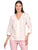 Blusa Cuello V, Manga 3/4, Bordada