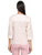 Blusa Cuello V, Manga 3/4, Bordada