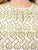 Blusa Cuello Redondo, sin Manga, Bordada