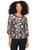 Blusa Cuello  Redondo, Manga 3/4,Bordado