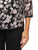 Blusa Cuello  Redondo, Manga 3/4,Bordado