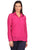 Blusa Camisera,  Manga Larga, Botones al frente