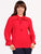 Blusa Cuello Redondo con Amarre, Manga Larga, Con Encaje