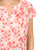 Blusa Cuello Redondo,  Manga Corta, Estampada