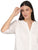 Blusa Cuello V,  Manga 3/4