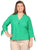 Blusa Curvy Carilo, Cuello V,  Manga 3/4,  Estampada