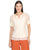 Blusa Cuello V,  Manga Corta