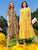 Vestido Cuello V, Manga Corta, Estampado