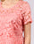 Blusa Cuello Redondo, Manga Corta, Encaje